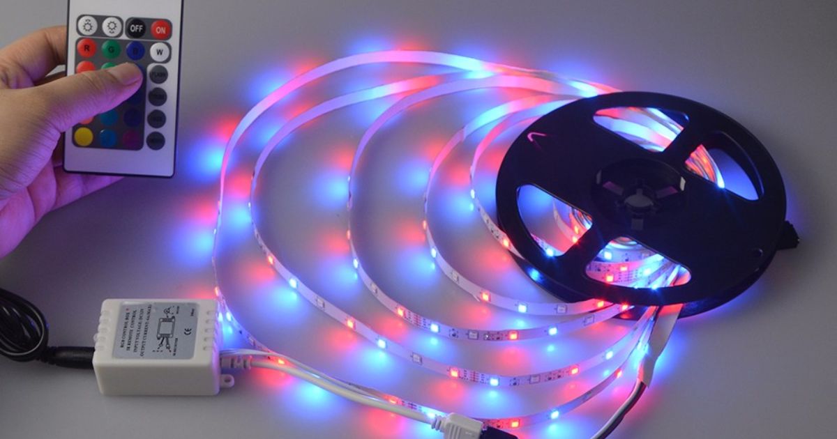 How to connect led lights to power supply